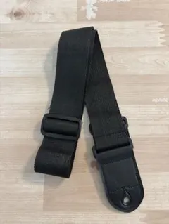 黒 ナイロン ギター　ベース　ストラップ 10