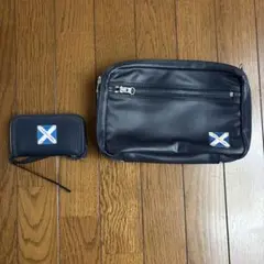 LUGGAGE LABEL バッグと小物入れセット