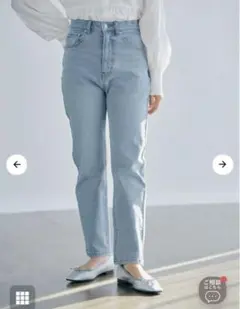 cohina スリムストレート　デニム　regular XS