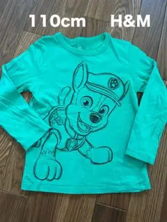 H&M パウパトロール チェイス 長袖　Tシャツ 110cm ロンＴ