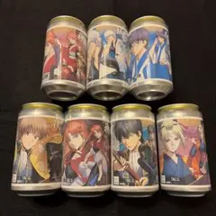 銀魂　吉原大炎上　サントリー　ラベル缶　7種　コンプリート