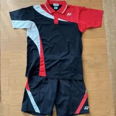 YONEX テニスウェア ポロシャツとショートパンツ ユニLサイズ