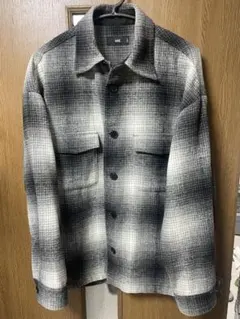 HAREオンブレチェック柄シャツ