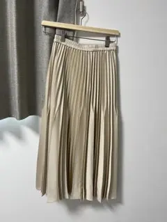サテンスカート ロングスカート