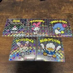 サンリオキャラクターズマンチョコ サンリオ ホログラムステッカーセット