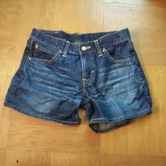 Lee ダークブルー ショートパンツ