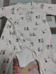 スヌーピーベビーロンパース60.70 6〜9kg