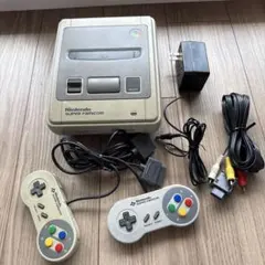 スーパーファミコン 本体 カセット9本付き - メルカリ