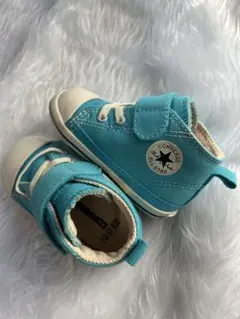 CONVERSE ハイカットベビーシューズ 12.0 EE 青 最終値下げ！