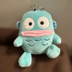 水色 魚型 ぬいぐるみ ポーチ