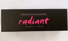 ラディアント　ヘアアイロン　ストレート　28mm レッド