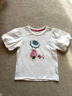 kate spade NEW YORK kids パフスリーブTシャツ 130