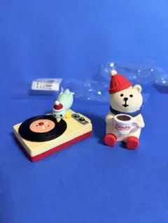 デコレコンコンブル　ことりレコード　コーヒーしろくま