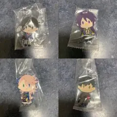 刀剣乱舞　ラバーマスコット　4つセット