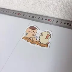 ちいかわ ダイカットステッカー くりまんじゅう シーサー