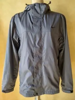 ナイキ NIKE 00s スウォッシュロゴ フーデッドナイロンジャケット M