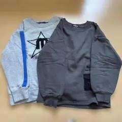 男の子 130 トレーナー裏起毛