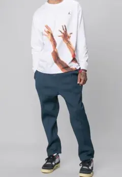 Jordan UNION スウェットパンツ Sサイズ　ネイビー
