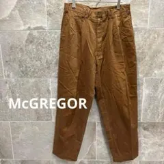 McGREGOR マックレガー チノパン テーパードパンツ ブラウン 綿100のサムネイル
