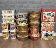 カップ麺袋麺　40食➕おまけカレー2食セット カップ麺袋麺 40食➕おまけカレー2食セット - メルカリ