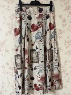 インゲボルグ　メゾンドカメリアptフレアスカート 美品