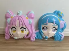 美品 キミとアイドルプリキュア おめんセット キュアキュンキュン キュアウインク