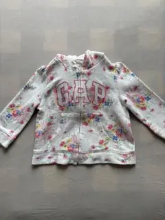 GAP 花柄 フード付きトレーナー　90㎝
