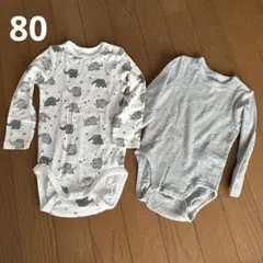 H&M オーガニックコットン ロンパース肌着 80㎝ 新品未使用
