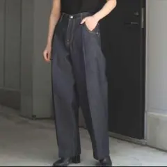 ネオンサイン ワイドデニムスラックスのサムネイル