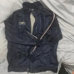 Umbro ネイビー ナイロンジャケット