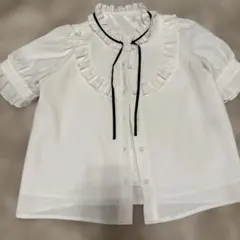 試着のみ evelyn トップス ブラウス 白 量産型