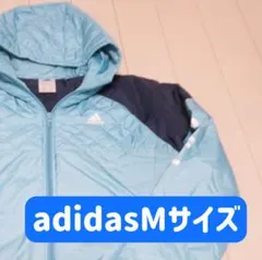 adidas Mサイズ ジャージ 水色/ネイビー