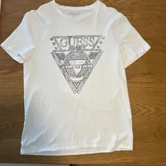 GUESS Tシャツ ホワイト ロゴプリント 半袖　ショップ袋付きのサムネイル