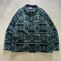 90s フランス製 CHEMISE LACOSTE ボアジャケット フリース