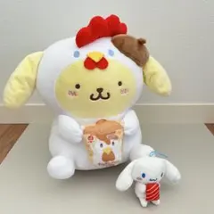 からあげクン ポムポムプリン&スシロー シナモン ぬいぐるみ