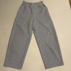 UNIQLO グレー スウェットワイドパンツ XS