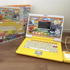 アンパンマンパソコン　中古品 BANDAI (バンダイ) あそんでまなべる！マウスでクリック！アンパンマン