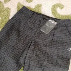 新品　MASTER BUNNY EDITION 　総柄ロゴストレッチパンツ