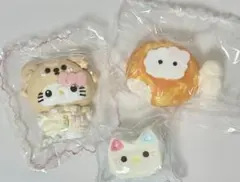 猫スクイーズ　3点セット