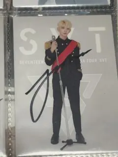 SEVENTEEN ジョシュア　直筆サイン　トレカ