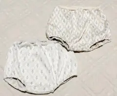 テータテート かぼちゃパンツ　80 2枚