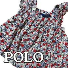POLO ラルフローレン キッズ トップス 花柄 レーヨン リバティ 3T