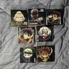 鬼滅の刃 ウエハース 炭治郎 無一郎 宇隨 伊之助 愈史郎7点