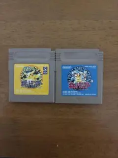 初代ポケモンGBソフト黄青セット