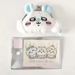 ちいかわ モモンガ ミニがま口ポーチ ちいかわベビー ステッカー
