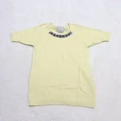 ♡ステア♡ 半袖ニット　ビジュー　ヴィンテージ　昭和レトロ　90s 80s