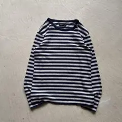 便利オブザイヤー受賞】00s A.P.C. ルーマニア製 ボーダー ロンT