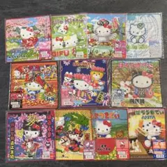 【値下げしました】ハローキティ ご当地プチタオル 11枚セット
