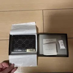 Gucci メガネケース パスケース GGパターン オールドグッチ