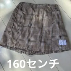 【しまむら】Lチェック柄 キュロットスカート